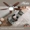 พัดลมเพดาน Contempo - Brushed Nickel
