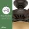 พัดลมเพดาน Builder Deluxe - New Bronze