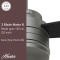 พัดลมเพดาน Cabo Frio - Matte Silver