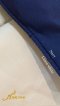 ผ้าห่ม ไมโครเจล Cotton 100 % ทูโทน ห่มได้ 2 ด้าน (สีน้ำเงิน/เบจ)