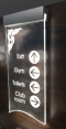 LED Sign Clamp 120 mm.