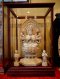 พระโพธิสัตว์กวนอิมพันมือ ปางนั่ง ไม้หอมฮิโนกิ ขนาด 50 cm.