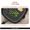 กระทะเหล็กหล่อ GRILL PAN ปิ้งย่าง MEYER ขนาด 25 ซม.  รุ่น 47763-C