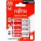 Fujitsu ถ่านอัลคาไลน์ Universal รุ่น LR6 Size AA 1.5V แพ็ค 4