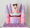 Princess castle cake