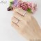 รูปมือ แหวนเพชรคู่ WD670 & WD866