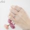 รูปมือ แหวนเพชรคู่ WD753 & WD832