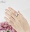 รูปมือ WD901 แหวนเพชรเม็ดเดียว แรขนแมว