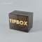 กล่อง Tip Box อะคริลิค สีชา