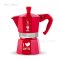 หม้อต้มกาแฟ โมก้าพอท BIALETTI Moka Express รุ่น I Love Coffee สีแดง (ไซส์ 6-cups)