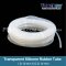 ท่อยางซิลิโคนสีขาวใส I.D 10 X O.D 12 mm