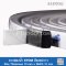 ยางฟองน้ำ EPDM ติดเทปกาว 10x15mm