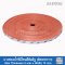 ยางฟองน้ำซิลิโคนสีส้มอิฐติดเทปกาว 2x12 mm (Silicone QM +270°C)