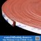 ยางฟองน้ำซิลิโคนสีส้มอิฐติดเทปกาว 3x10 mm (Silicone QM +270°C)