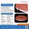 ยางฟองน้ำซิลิโคนสีส้มอิฐติดเทปกาว 3x10 mm (Silicone QM +270°C)