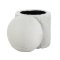 MINI POUF WHITE