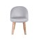 SILVER GREY KID’S CHAIR - KASHA