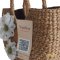 Straw Bags for Women/ Straw Bags / Round Handle Ring Tote Retro Summer Beach Rattan bag