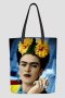 Frida Tote / Canvas Bags / Tote Bags / Canvas Tote Bag / FREE SHIPPING