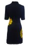 Sunflower High Neck Dress