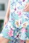 Floral Singlet Strap Dress