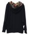 Women's Black Rayon Jacket  / FREE SHIPPING