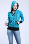 Women Hooded Winter Jackets, Floral Printed