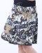 Floral Skirt with Butterfly Patches