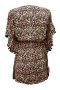 Floral Pฺom-Pom Batwing Sleeve Mini Top