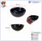 Ceramic Bowl for Sauce Black Color