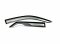 Door visor car (Color-Carbon) FORTUNER 2015-2024