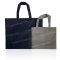 Fabric Bag with carrying handle + folded bottom