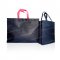 Fabric Bag with carrying handle + folded bottom + folded sides