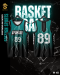 ชุดกีฬาบาสเกตบอล พิมพ์ลายทั้งตัว เนื้อผ้า "นาโนเทค" BK 033