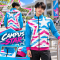เสื้อกีฬาแจ็คเก็ต พิมพ์ลายทั้งตัว เนื้อผ้า "นาโนเทค" SD 182