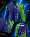 เสื้อกีฬาแจ็คเก็ต พิมพ์ลายทั้งตัว เนื้อผ้า "นาโนเทค" SD 423