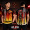 เสื้อกีฬาฟุตบอล พิมพ์ลายทั้งตัว เนื้อผ้า "นาโนเทค" SD035