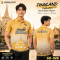 เสื้อกีฬาฟุตบอล พิมพ์ลายทั้งตัว เนื้อผ้า "นาโนเทค" SD026
