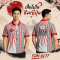 เสื้อกีฬาฟุตบอล พิมพ์ลายทั้งตัว เนื้อผ้า "นาโนเทค" SDN-0177
