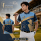 เสื้อกีฬาฟุตบอล พิมพ์ลายทั้งตัว เนื้อผ้า "นาโนเทค" SDN-0178