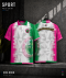 เสื้อกีฬาฟุตบอล พิมพ์ลายทั้งตัว เนื้อผ้า "นาโนเทค" SDN-0068