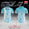 เสื้อกีฬาฟุตบอล พิมพ์ลายทั้งตัว เนื้อผ้า "นาโนเทค" SD87