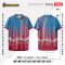 เสื้อกีฬาฟุตบอล พิมพ์ลายทั้งตัว เนื้อผ้า "นาโนเทค" SD-482
