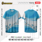 เสื้อกีฬาฟุตบอล พิมพ์ลายทั้งตัว เนื้อผ้า "นาโนเทค" SD-472