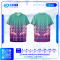เสื้อโปโล SD-544 ชมรมผู้สูงอายุ โทนม่วง–ชมพู