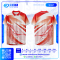 เสื้อโปโล SD-547 คลินิก Health Care โทนฟ้า–ขาว