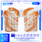 เสื้อโปโล SD-547 คลินิก Health Care โทนฟ้า–ขาว