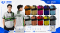 เสื้อโปโล SDN-0240 FRESHY 2027 โทนขาวเขียว