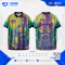 เสื้อโปโล SDN-0241 BULKING CLUB โทนเหลืองม่วง