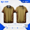 เสื้อโปโล SDN-0241 BULKING CLUB โทนเหลืองม่วง